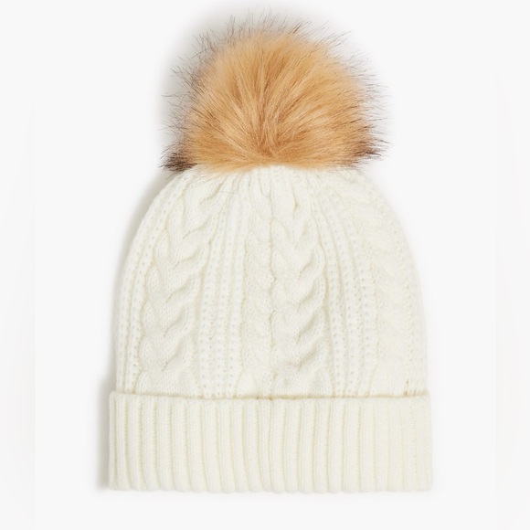 NWT J.Crew Pom Pom Beanie